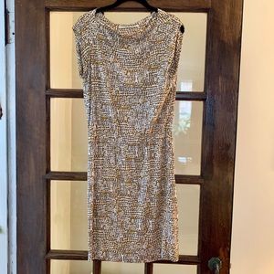 DVF Cap Sleeve Jersey Dress